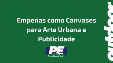 Ponto nº Empenas como Canvases para Arte Urbana e Publicidade